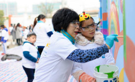 多彩社区项目振兴了中国的小学