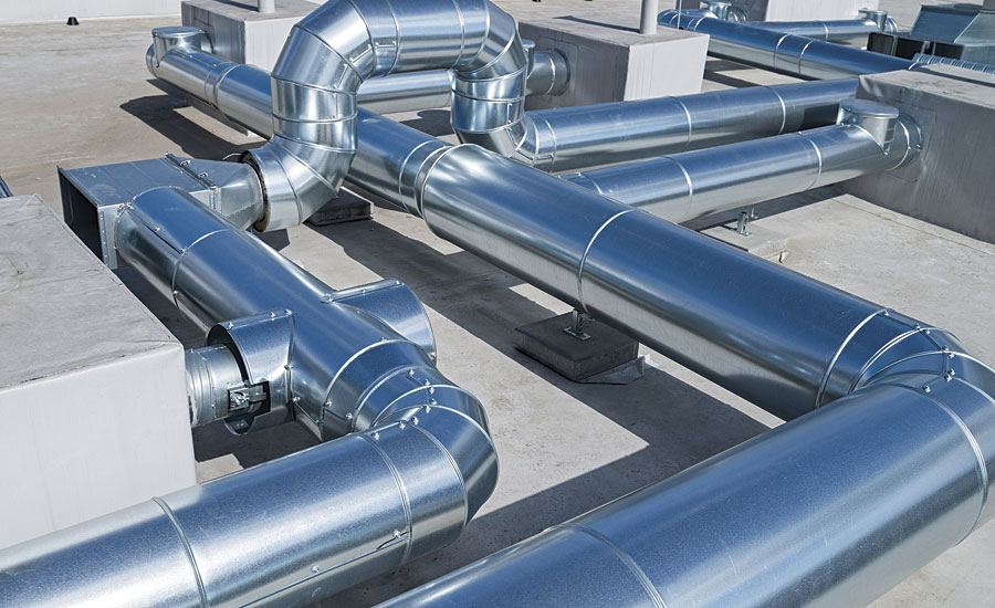 可成形钣金钢是商业、工业和机构暖通空调系统管道的首选基板