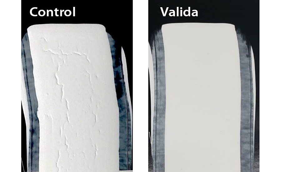 纤颤纤维素提高了泥浆的抗裂性。Valida凝胶由3%的纤维素和97%的水组成。