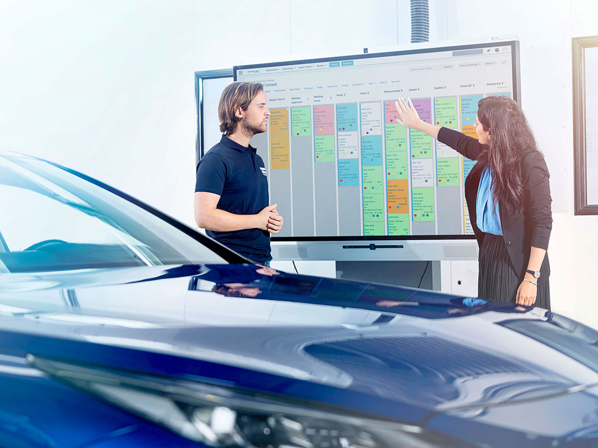 数字工具Carbeat为汽车修理厂提供了更简单的工作流程和更方便的信息获取。