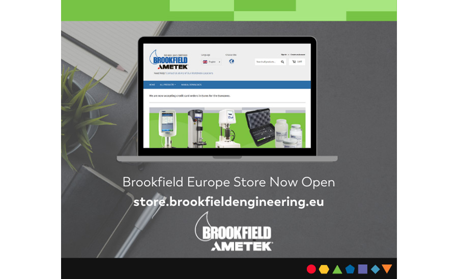 AMETEK Brookfield欧洲网站