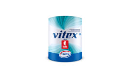 使用VAIRO涂料的Vitex油漆罐照片